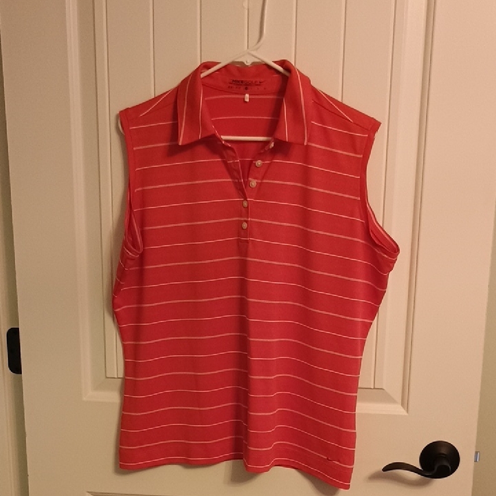 Woman's XL Nike Golf Polo Tank Top Sleeveless